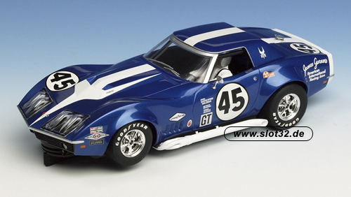 SCALEXTRIC Corvette L 88  blue  # 45